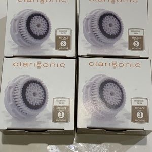 4PK Clarisonic brush heads sensitive skin Pore